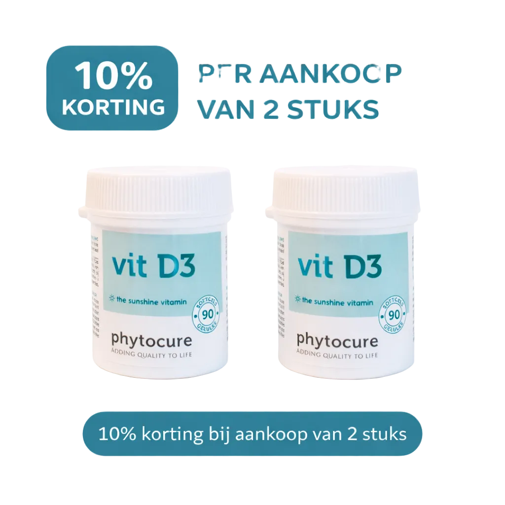 2 x Vitamine D3 parels PROMO