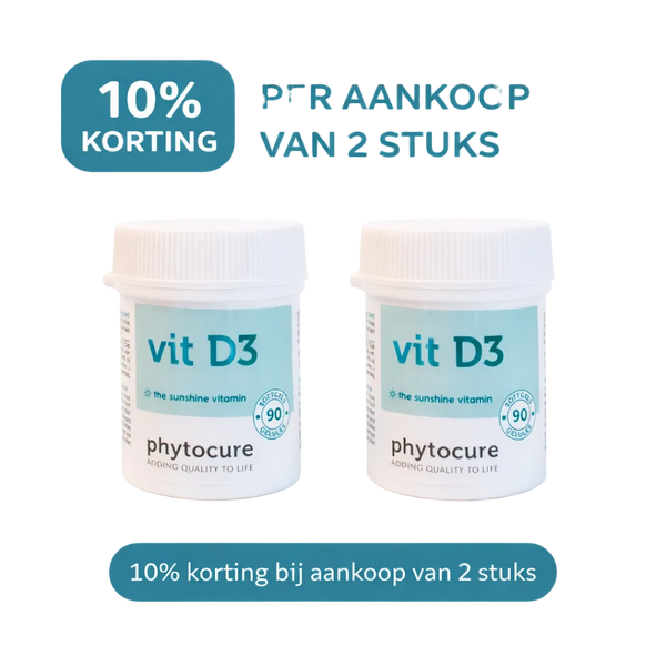 2 x Vitamine D3 parels PROMO